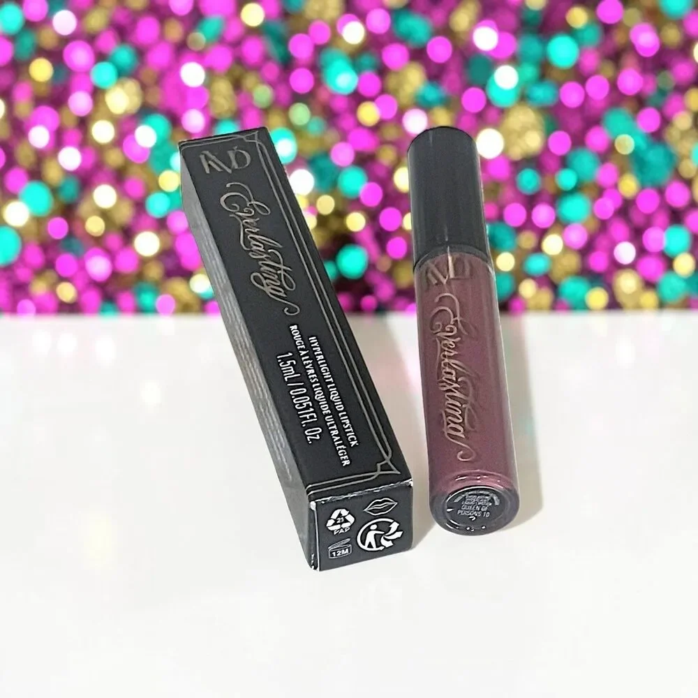 KVD Everlasting Hyperlight Liquid Lipstick in QUEEN OF POISONS NIB 0.051 fl Oz
